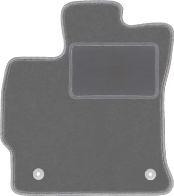 Immagine prodotto di Tappetino conducente in velluto grafite adatto per Toyota Prius III Plus (2011-, 7 posti) – con fissaggi – su misura