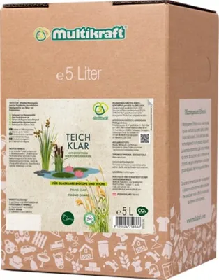 Produktbild von Multikraft Teich Klar 5L für glasklare Biotope Teiche Effektive Mikroorganismen