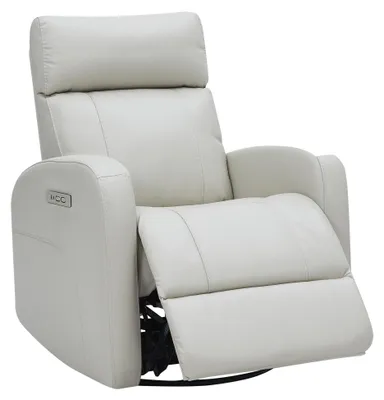Produktbild von CHITA Elektrischer Relaxsessel Fernsehsessel, 270° Drehung, 90°-135° verstellbar, USB, Lendenstütze, bis 159 kg, Hellgrau