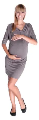 Produktbild von Damen Kleid Mini-Kleid Elegant ; Cappuccino/S/M 36/38