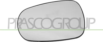 Produktbild von PRASCO Spiegelglas Außenspiegel Rechts für RENAULT CLIO II (BB0/1/2, CB0/1/2) Konvex RN3227503