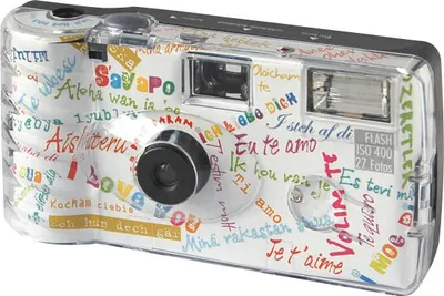 Produktbild von Einwegkamera Blitz 400 27 I mog di White