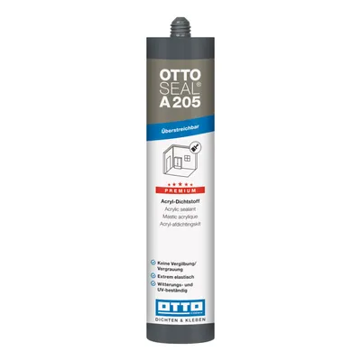 Produktbild von OTTOSEAL A205 Premium-Acryl-Dichtstoff C01 weiß
