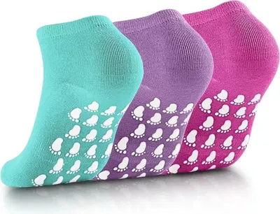 Produktbild von Stoppersocken Damen,Yoga Socken Pilates Socken anti Rutsch Socken 3 Paar 36-39 Yogasocken