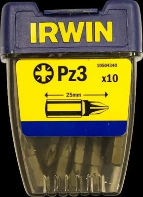 Produktbild von Schraubendreher-Bit 1/4' 25Mm 10 Stk Pz3 - I-10504340