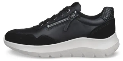 Produktbild von Ecco Halbschuhe für Damen mit Reißverschluss in Schwarz, ganzjährig tragbar
