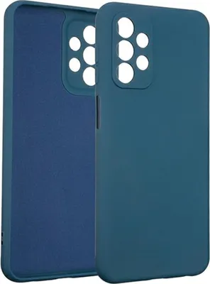 Produktbild von Beline Etui Silikon Samsung A23 5G A236 Blau/Blau