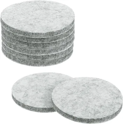 Produktbild von Möbelgleiter 8 Stück 63 mm Runde Selbstklebende Filzgleiter für den Schutz von Fußböden