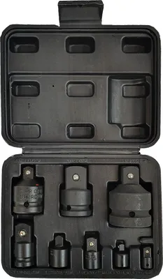 Obrázok produktu pre ELMAX | Sada napájacích adaptérov, 1/4, 3/8, 1/2, 3/4, 8 ks, adaptér na rázový uťahovák, adaptér na rázový uťahovák