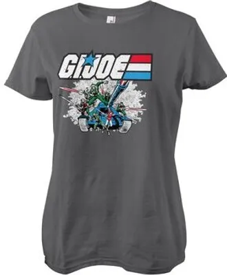 Produktbild von G.I. Joe Tank Action Girly Tee - X-Large - DarkGrey