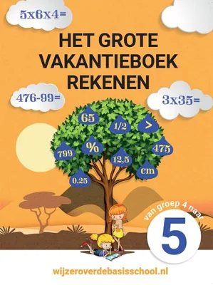 Produktbild von Ferienbuch Rechnen für Gruppe 4 und 5
