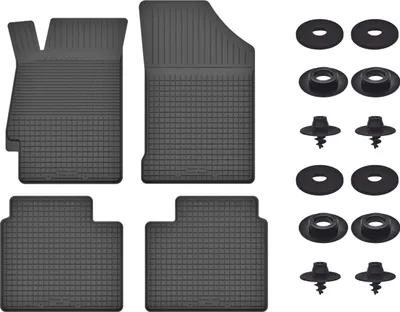 Produktbild von Gummimatten Mit Stoppern Für: Mazda 6 Ii Gh (2007-2012) Schwarz Set