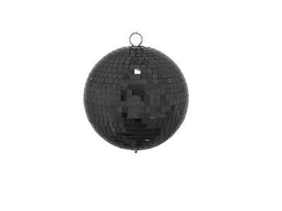 Produktbild von EUROLITE Spiegelkugel 15cm schwarz