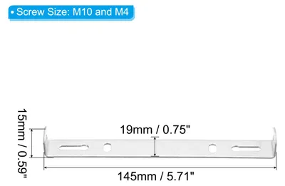 Produktbild von 1 Satz Deckenleuchte Platte Kit 145mm Licht Crossbar Kronleuchter Leuchte Montage Halterung fš¹r Haus Bš¹ro