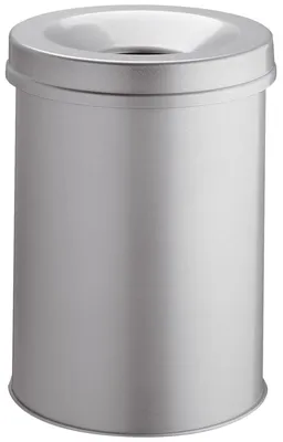 Immagine prodotto di Durable 3305 10 Cestino per carta straccia rotondo sicuro 15 litri, grigio