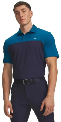 Produktbild von Under Armour Golf T2g Colorblock Kurzarm-poloshirt Blau L Mann Blau L