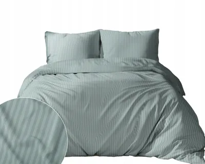 Produktbild von Deco4Home Satin-Bettwäsche | 180x200 cm | Baumwolle | Minze