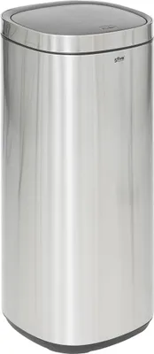 Produktbild von Mülleimer aus metall grau 50l - 5 five simply smart