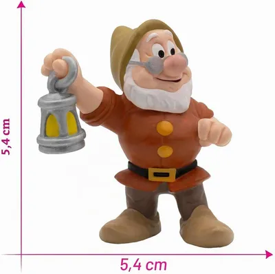 Productafbeelding van Figuurtje BULLYLAND - Disney, Sneeuwwitje, kok, 5 cm, collector's item