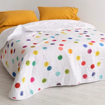 Immagine prodotto di Copriletto Confetti 270x260 cm (letto 160/180) 100 % cotone (esterno) 100 % poliestere (imbottitura) Europe