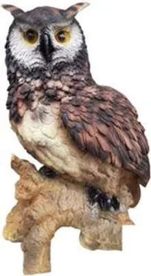 Zdjęcie produktu dla Dekoracja ogrodowa ptak sowa 55cm figura rzeźby figury figury nowe