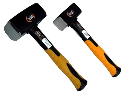 Produktbild von Fäustel Set mit 1 x 1,5 kg und 1 x 2 kg Hammer