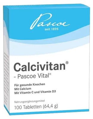 Immagine prodotto di Calcivitan - Pascoe Vital Compresse per ossa sane, 100 compresse