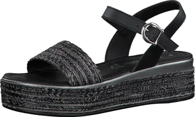 Produktbild von Marco Tozzi Damen Sandalette 2-2-28394-24 in black comb (Größe: 38)