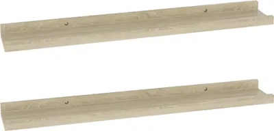 Produktbild von VidaXL 326680, MDF-Platten, Holz, 600 mm, 90 mm, 30 mm, 2 Stück(e)