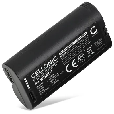 Image de CELLONIC 1x Batterie pour Domotique / Smart Home Compatible avec Wyze Battery Cam Pro, WBAT-1 - (5200mAh, 3.7V)