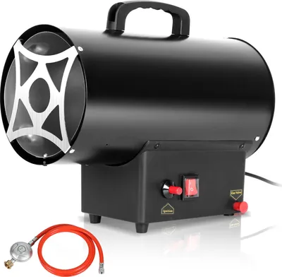 Obrázok produktu pre Peviasot plynový ohrievač s ventilátorom, 15 kW, vhodný pre priestory do 225 m², plynový ohrievač pre garáže, sklady a stavby