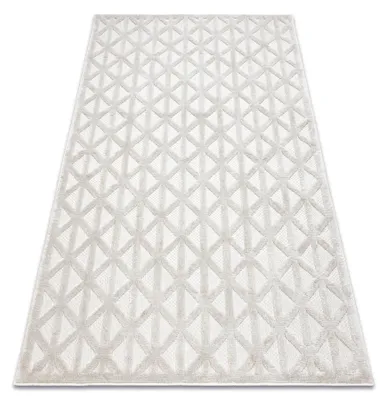 Imagen del producto de Alfombra SANTO sisal 58500 Triangulos, geométrica  beige 120x170 cm