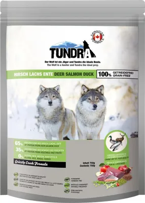 Immagine prodotto di Tundra DOG cibo secco cervo, anatra, salmone 750g