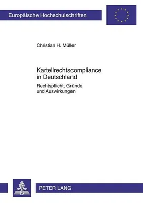Zdjęcie produktu dla Kartellrechtscompliance in Deutschland