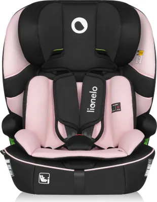 Produktbild von Lionelo Autokindersitz Billy i-Size 76-150 cm, ISOFIX- oder Sicherheitsgurtmontage, Seitenschutz und verstellbare Kopfstütze - Rosa