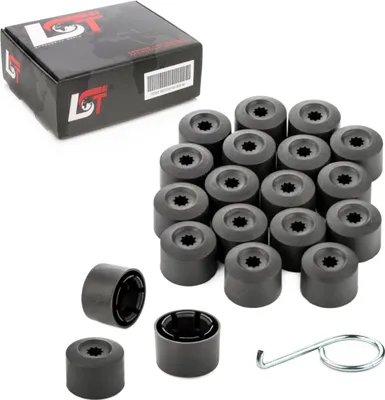 Produktbild von 20x Radschraubenkappen diebstahlhemmend 17 mm für MAZDA HONDA LEXUS SUZUKI