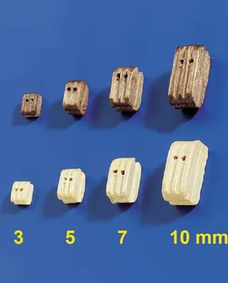 Produktbild von Krick Doppelblöcke 10mm (10 Stück)