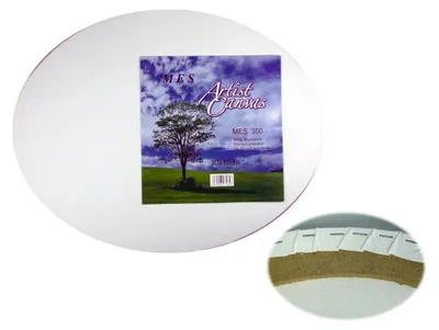 Produktbild von CMI Keilrahmen 30 x 40 cm 300 g/m² Oval