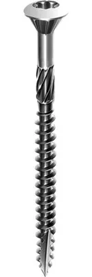 Image de Vis Terrasse Inox A2 Torx 5x50 Haute Résistance Corrosion, Fixation Terrasse Bois - Vynex
