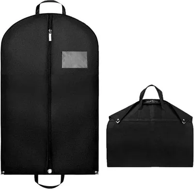 Produktbild von Kleidertasche - 1 Stück - schwarz - 60 x 100 cm - Kunststoff