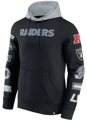 Produktbild von Las Vegas Raiders Patched Out Fleece Hoodie