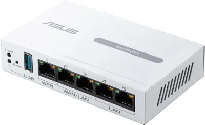 Zdjęcie produktu dla ASUS ExpertWiFi EBG15, Ethernet WAN, Gigabit Ethernet, Biały