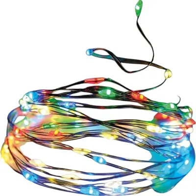 Image de Guirlande Lumineuse 20 LED Multicolores 1,9 m