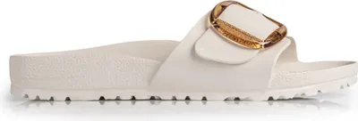 Produktbild von Birkenstock Madrid Big Buckle schmal Pantolette Weiß in Gr. 40