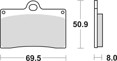 Image de Plaquettes de frein TRW Trw Carbon Mcb 540 Crq
