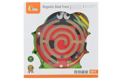 Produktbild von Viga Magnetisches Holzlabyrinth Biedronka