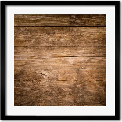 Produktbild von Bild - 50 cm x 50 cm - MDF - Rahmen, Wandkunst - Hölzerner Hintergrund