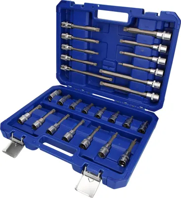 Obrázok produktu pre Brilliant Tools 1/2" sada nástrčných kľúčov, 26-dielna, viaczubý profil, XZN