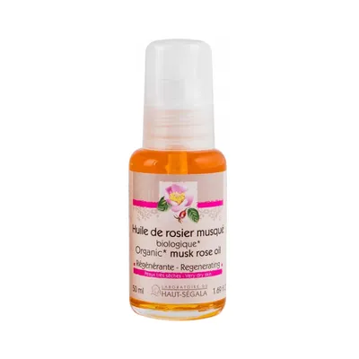 Immagine prodotto di Olio vegetale puro - Rosa di Damasco, 50 ml | LABORATOIRE DU HAUT - SÉGALA