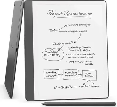 Produktbild von E-Book-Reader Amazon Kindle Scribe 2024, 32 GB, grau, mit Stift